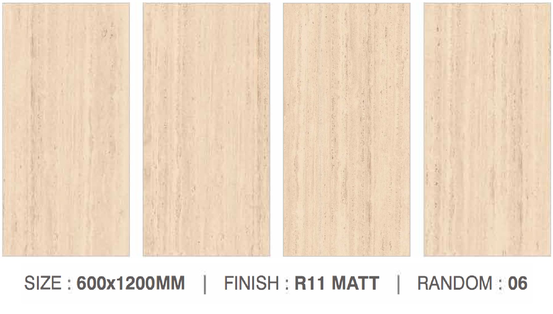PORCELAIN TILE - META TRAVERTINO BEIGE