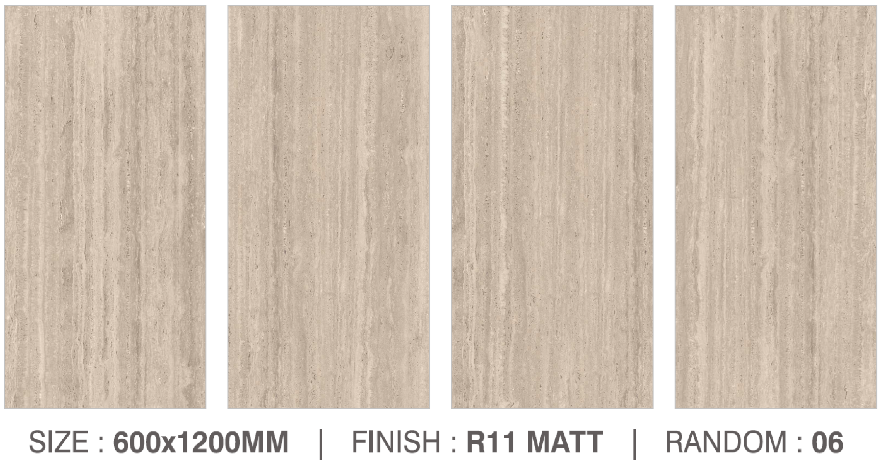 PORCELAIN TILE - META TRAVERTINO NATURAL