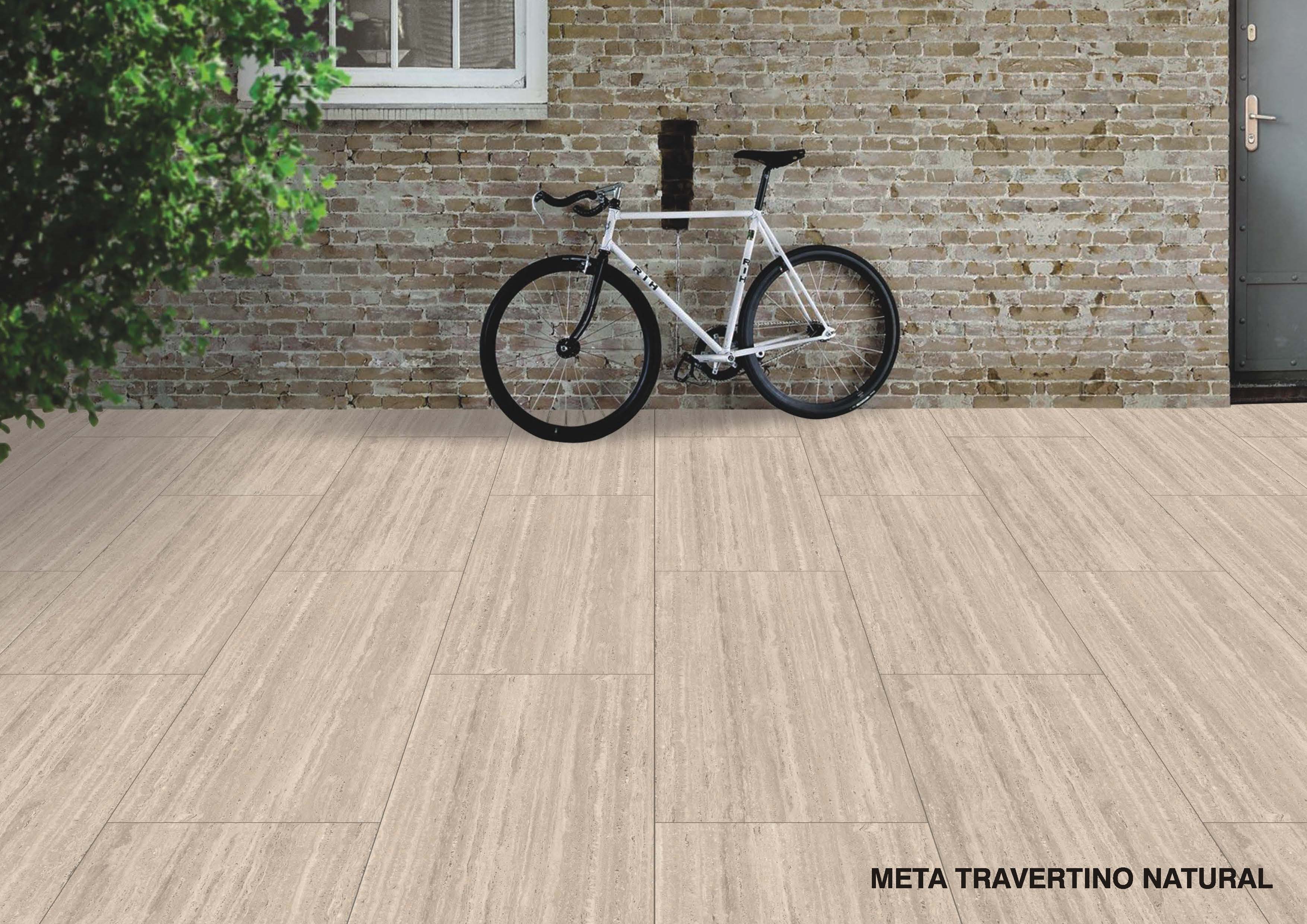 PORCELAIN TILE - META TRAVERTINO NATURAL