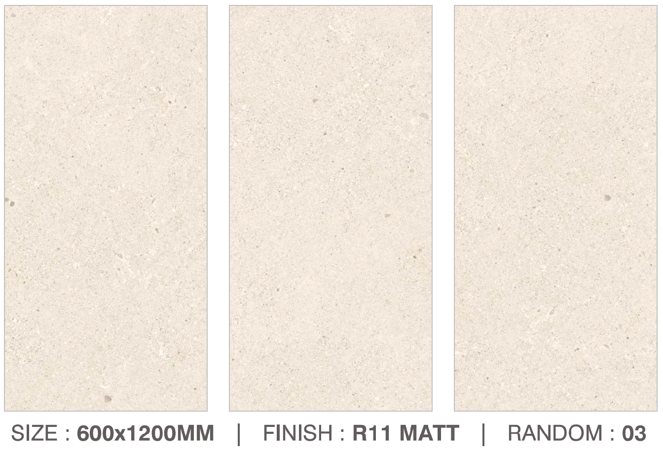 PORCELAIN TILE - TERRALIN WHITE