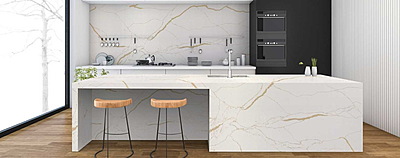 Medium Vein Gold Calcatta Quartz Medium Vein Gold Calcatta Quartz