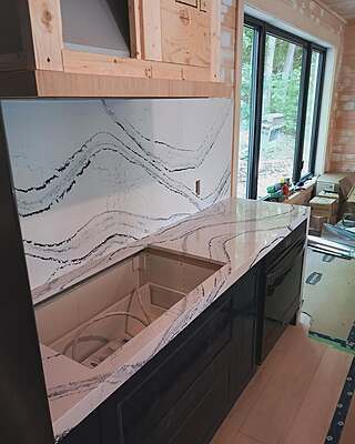 Milan Series Calacatta Arte Quartz Milan Series Calacatta Arte Quartz