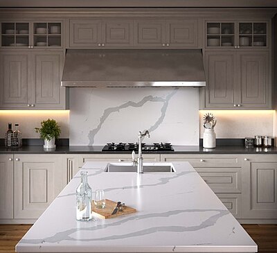 Milan Series Calacatta Unique Quartz Milan Series Calacatta Unique Quartz